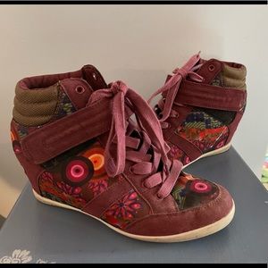 Gorgeous Desigual platform sneakers
